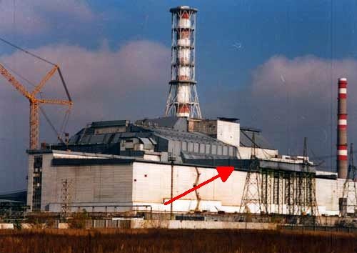 Csernobil szarkofág